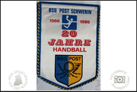 BSG Post Schwerin 20 Jahre Handball Wimpel