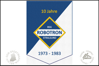 BSG Robotron Stralsund Jubil&auml;um 10 jahreWimpel