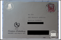 BSG Rotation Babelsberg Postkarte