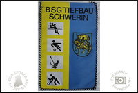 BSG Tiefbau Schwerin Sektionen Wimpel