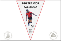 BSG Traktor Alberoda Wimpel Sektion Fussball