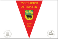 BSG Traktor Altenpleen Wimpel Jubil&auml;en