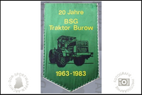 BSG Traktor Burow Wimpel Jubil&auml;um 20 Jahre