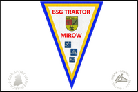 BSG Traktor Mirow Mecklenburg Wimpel Sektionen