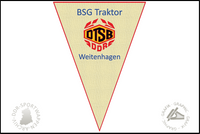 BSG Traktor Weitenhagen Wimpel