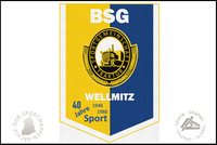 BSG Traktor Wellmitz Wimpel Jubil&auml;um 40 jahre