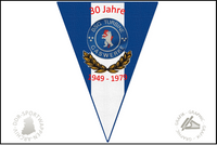 BSG Turbine Gaswerke Berlin Wimpel Jubil&auml;um 30 Jahre